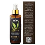 Buy WOW Skin Science Hemp Hair Oil for Strengthening and Nourishment of Stressed scalp - For Damaged Roots And Chemically Treated Hair - 150ml - Purplle