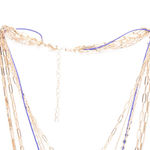 Buy Lilly & Sparkle Combo Pack Gold Plated Multi Layered & Charms Necklace And Set Of Five Bracelet Set - Purplle