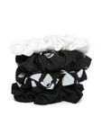 Buy Lilly & Sparkle Black And White Scrunchies Set Of 4 - Purplle