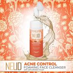 Buy NEUD Acne Control Foaming Face Cleanser With Salicylic Acid, Neem and Tea Tree Oil - 2 Packs (150 ml Each) - Purplle