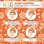 Buy NEUD Acne Control Foaming Face Cleanser With Salicylic Acid, Neem and Tea Tree Oil - 2 Packs (150 ml Each) - Purplle