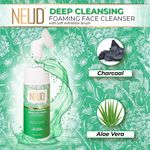 Buy NEUD Deep Cleansing Foaming Face Cleanser With Activated Charcoal and Aloe Vera - 2 Packs (150ml Each) - Purplle