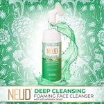 Buy NEUD Deep Cleansing Foaming Face Cleanser With Activated Charcoal and Aloe Vera - 2 Packs (150ml Each) - Purplle