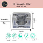 Buy Veoni Belle Dark Starlit loose Glitter eyeshadow for eye makeup - Purplle