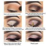 Buy Veoni Belle Diamond Starlit highlighting HD Holographic loose Glitter eyeshadow for eye makeup - Purplle