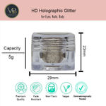 Buy Veoni Belle Champagne Gold HD Holographic loose Glitter eyeshadow for eye makeup - Purplle