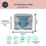 Buy Veoni Belle Eyeshadow Glitters Set Of 12 HD Holographic loose Glitter eyeshadow for eye makeup professional - Purplle