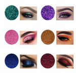 Buy Veoni Belle Eyeshadow Glitters Set Of 12 HD Holographic loose Glitter eyeshadow for eye makeup professional - Purplle