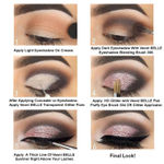 Buy Veoni Belle Eyeshadow Glitters Set Of 12 HD Holographic loose Glitter eyeshadow for eye makeup professional - Purplle