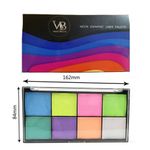 Buy Veoni Belle Water Activated Eyeliner Color Palatte - 1 Pastel - Purplle