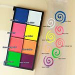 Buy Veoni Belle Water Activated Eyeliner Color Palatte - 2 Bright - Purplle