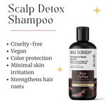 Buy Nina Dorada® Raw Coffee Shampoo with Silk Protein | With Coffee Granules | Deap cleanses| Detox and Sweat Control | Keratin Smooth | Paraben and SLS Free| For Men and Women | 300ml - Purplle