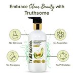 Buy Truthsome Anti-Dandruff Shampoo with Avocado & White Pepper, No Silicones, Sulphates, Parabens, Phthalates 300 ml - Purplle