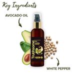 Buy Truthsome Anti-Dandruff Oil with Avocado Oil & White Pepper, No Silicones, Sulphates, Parabens, Phthalates 200 ml - Purplle