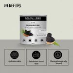 Buy Salon in a Box De-Tan Liposoluble Wax for Body | Coconut Charcoal and Volcanic Ash | Suitable for All Skin Types | 98.7% Naturally Derived Ingredients | 800 ml - Purplle