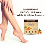 Buy Salon in a Box Brightening Liposoluble Wax for Body | White and Yellow Turmeric | Suitable for All Skin Types | 98.7% Naturally Derived Ingredients | 800 ml - Purplle