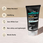 Buy mCaffeine Coffee Sunscreen SPF 30 PA++ | Matte Lotion, Lightweight, Water Resistant, No White Cast | UVA & UVB Protection | For Men & Women (50 ml) - Purplle
