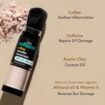 Buy mCaffeine Revolutionary Coffee Powder Sunscreen with SPF 50 PA+++ for Oil Free & Ultra Soft Skin |Repaires UV Damage , Oil - Free,Water Resistant, 100% Mineral Sun Cream - Purplle