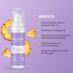 Buy Dot & Key AHA BHA Pineapple Glow Foaming Face Wash (80 ml) - Purplle
