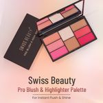 Buy Swiss Beauty Blusher and Highlighter Kit - 02 (18 g) - Purplle