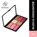 Buy Swiss Beauty Blusher and Highlighter Kit 4(18 gm) - Purplle
