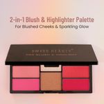 Buy Swiss Beauty Blusher and Highlighter Kit 5(18 gm) - Purplle