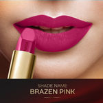 Buy FACES CANADA Matte Addiction Lipstick - Brazen Pink, 3.7 gm | 9HR Longstay | HD Luxe Finish | Intense Color | Hydrating Comfort | Primer Infused | Smooth Creamy Texture | With Mulberry & Shea Butter - Purplle