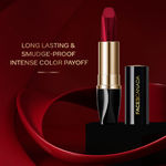 Buy FACES CANADA Matte Addiction Lipstick - Fierce Brown, 3.7 gm| 9HR Longstay | HD Luxe Finish | Intense Color | Hydrating Comfort | Primer Infused | Smooth Creamy Texture |With Mulberry & Shea Butter - Purplle