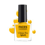 Buy FACES CANADA Ultime Pro Splash Nail Enamel - Sunny Side Up 51 (8ml) | Quick Drying | Glossy Finish | Long Lasting | No Chip Formula | High Shine Nail Polish For Women | No Harmful Chemicals - Purplle