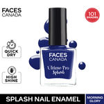 Buy FACES CANADA Ultime Pro Splash Nail Enamel - Morning Glory 54 (8ml) | Quick Drying | Glossy Finish | Long Lasting | No Chip Formula | High Shine Nail Polish For Women | No Harmful Chemicals - Purplle