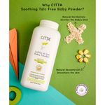 Buy Citta Nourishing Baby Massage oil, Talc-Free Baby Powder & Baby Moisturizing Balm Pack of 3 - 200 gm, 200 ml & 200 gm - Purplle