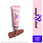 Buy Blue Heaven Pop & Glow Eye & Cheek tint blusher for face makeup, Blush enriched with Rosehip and Coconut oil - Subtle Nude, 12ml - Purplle