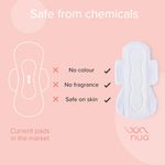 Buy Nua Ultra Thin Rash Free Sanitary Pads 3XL+5XL+4L with Disposal Cover, 12pcs - Purplle