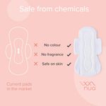 Buy Nua Ultra Thin Rash Free Sanitary Pads XL with Disposal Covers, 12pcs - Purplle