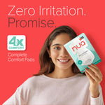 Buy Nua Complete Comfort XL+ Pads (with Disposal covers), 12pcs - Purplle