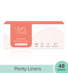 Buy Nua Everyday Panty Liners Rash-Free and Toxin-Free - Pack of 48, 48pcs - Purplle