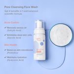 Buy Nua Pore Cleansing Face Wash | Acne Control | Salicylic Acid Face Wash with Glycolic Acid & Prebiotics, 120 ml - Purplle