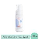 Buy Nua Pore Cleansing Face Wash | Acne Control | Salicylic Acid Face Wash with Glycolic Acid & Prebiotics, 120 ml - Purplle