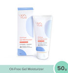 Buy Nua Oil-Free Gel Moisturizer | Moisturizer for Oily Skin with 5% Niacinamide, Ceramides, Vitamin B5 and Vitamin E, 50 gm - Purplle