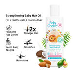 Buy BabyChakra Strengthening Baby Hair Oil with Baobab Oil & Marula Oil | 2X Stronger Hair Growth | No Mineral Oil & No Paraben | Dermatologically Tested (100ml) - Purplle