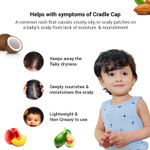 Buy BabyChakra Strengthening Baby Hair Oil with Baobab Oil & Marula Oil | 2X Stronger Hair Growth | No Mineral Oil & No Paraben | Dermatologically Tested (100ml) - Purplle
