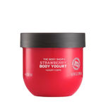 Buy The Body Shop Vegan Body Yogurt Strawberry, 200Ml - Purplle