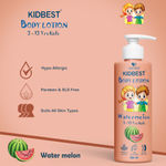 Buy HealthBest Kidbest Body Lotion for Kids | Anti-Bacterial | Normal Skin, Sensitive Skin & Dry Skin | Tear, Paraben, SLS free | Watermelon Flavor | 500ml - Purplle