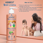 Buy HealthBest Kidbest Body Lotion for Kids | Anti-Bacterial | Normal Skin, Sensitive Skin & Dry Skin | Tear, Paraben, SLS free | Watermelon Flavor | 500ml - Purplle