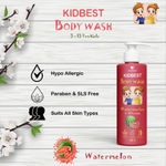 Buy HealthBest Kidbest Bodywash for Kids | Anti-Bacterial | Normal Skin, Sensitive Skin & Dry Skin | Tear, Paraben, SLS free | Watermelon Flavor | 500ml - Purplle