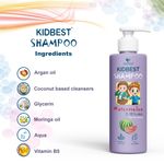 Buy HealthBest Kidbest Hair Shampoo for Kids | Extra Nourishing | Dry & Damaged to normal Hair | Tear, Paraben, SLS free | 500ml - Purplle