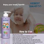 Buy HealthBest Kidbest Hair Shampoo for Kids | Extra Nourishing | Dry & Damaged to normal Hair | Tear, Paraben, SLS free | 500ml - Purplle