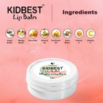 Buy HealthBest Kidbest Lip Balm for Kids | Extra Nourishing | Dry & Damaged Lips | Tear, Paraben, SLS free | Watermelon Flavor | 7gm - Purplle