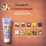 Buy HealthBest Kidbest Conditioner for Kids | Nourishing Hair | Hair Smoothing | Tear, Paraben, SLS free | Watermelon Flavor | 200ml - Purplle