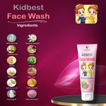 Buy HealthBest Kidbest Facewash for Kids | Normal Skin, Sensitive Skin & Dry Skin | Tear, Paraben, SLS free | Watermelon Flavor | 100ml - Purplle